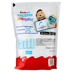 Biscotti Frollini Kinderini Al Latte E Cacao 20x11,25g Kinder - Foto 3