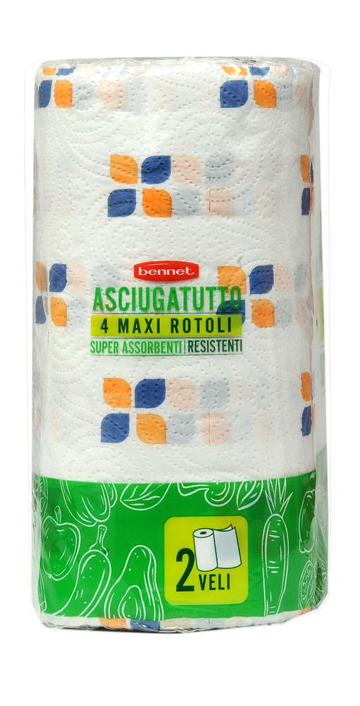Asciugatutto Maxi Rotolo 2 Veli Bennet - Foto 2