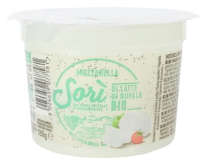 Mozzarella Di Latte Di Bufala Bio Sori' - Foto 1