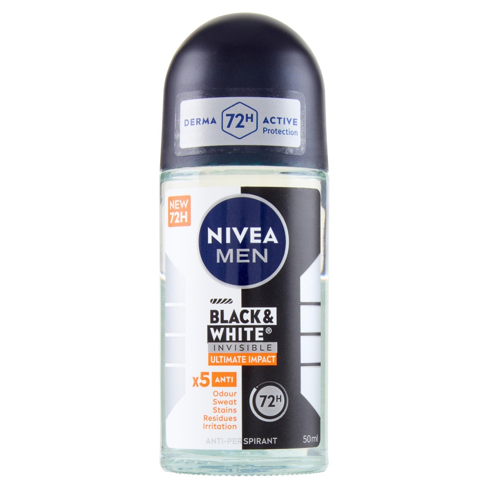 Deodorante Roll Men Black&White Nivea - Foto 1