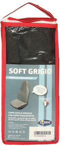 Coprisedile Per Auto Soft Grigio - Foto 2