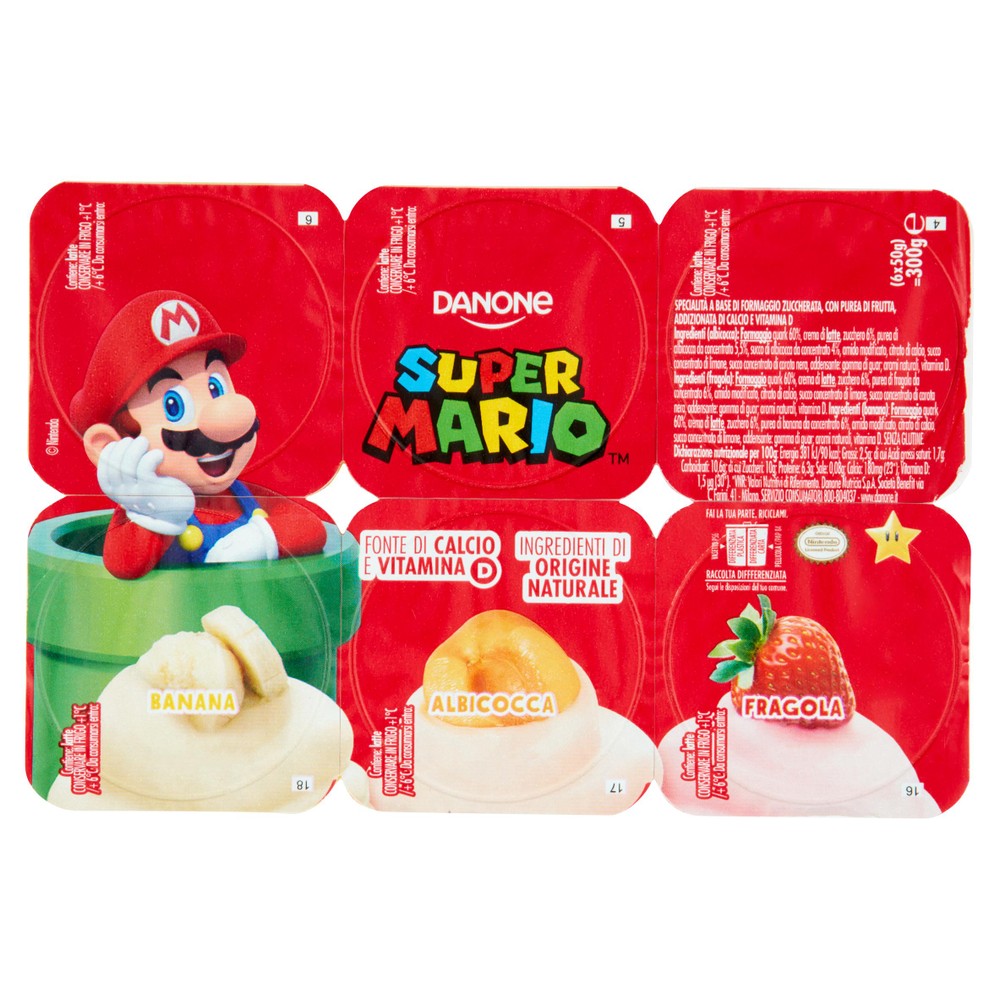 Supermario Danone Conf.Da 6x50 Gr - Foto 1