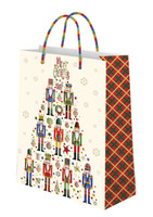 Sacchetti Regalo Natalizi In Carta Kraft 12 Pezzi: Stile Scandinavo Con Manico In Iuta - 4