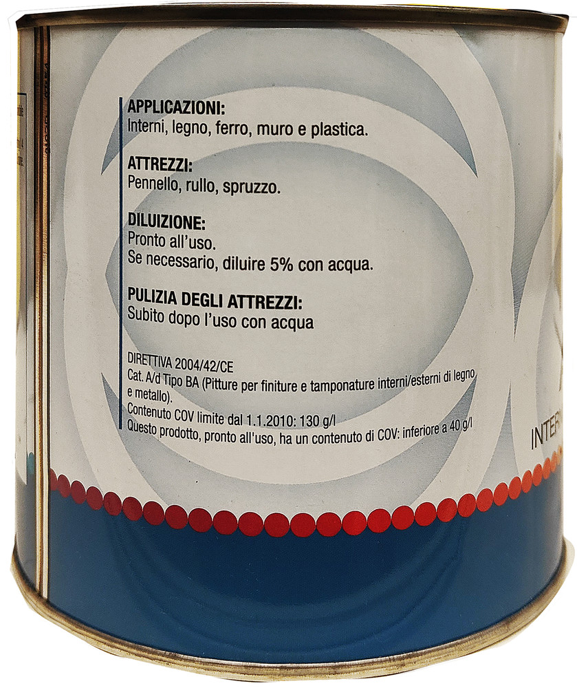 Smalto All'acqua Bianco Lucido 0,75l Bravo Colors - Foto 2