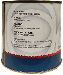 Smalto All'acqua Bianco Lucido 0,75l Bravo Colors - Foto 2