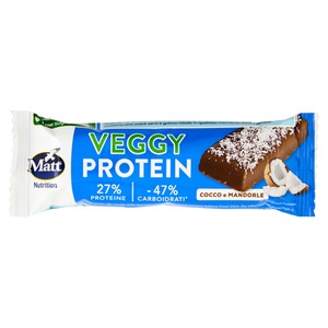 Matt Nutrition Veggy Protein Cocco E Mandorle 50 G - Foto 1