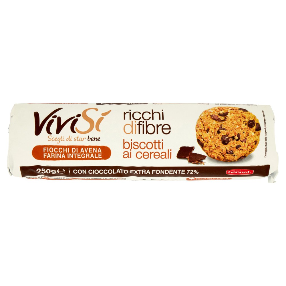 Biscotti Al Cioccolato Bennet Vivisì - Foto 1