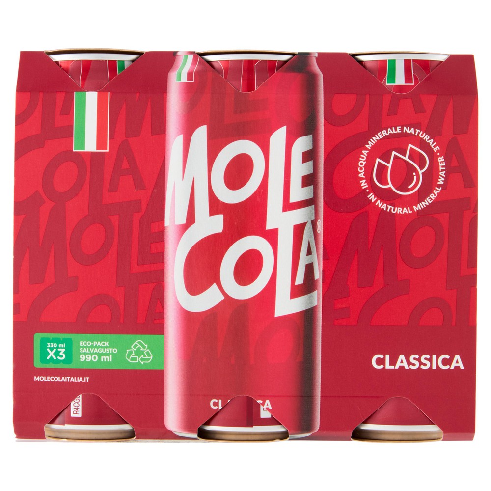Cola In Acqua Minerale Naturale Molecola - Foto 1