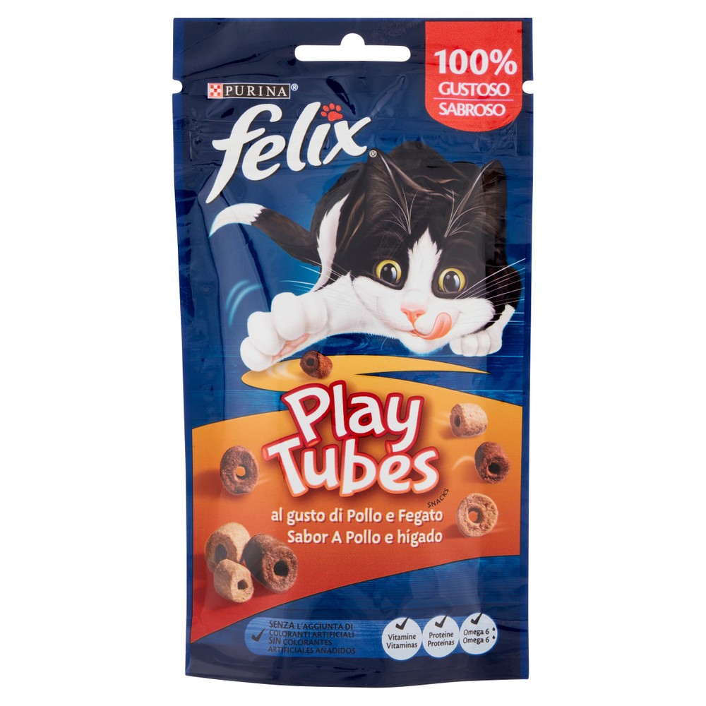 Snack Per Gatto Felix Tubes Al Pollo - Foto 1