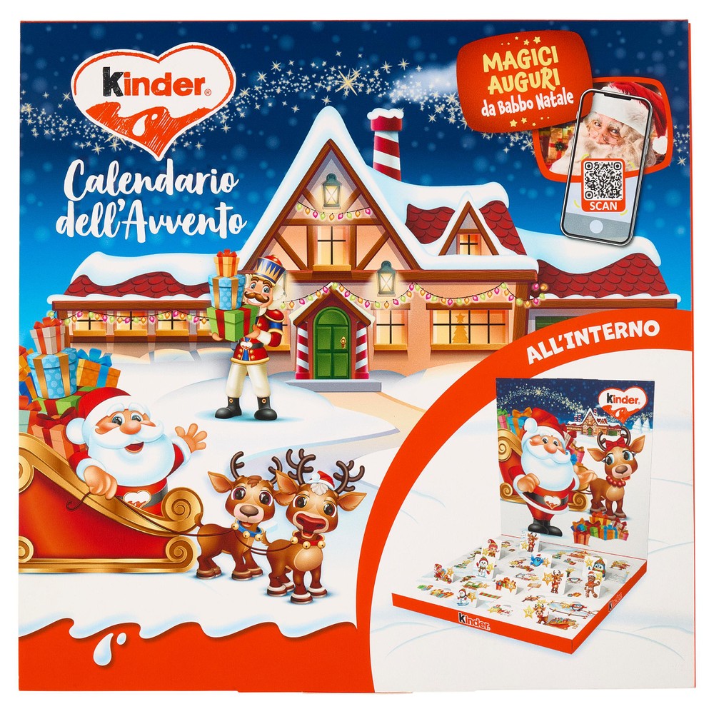 Calendario Avvento Kinder