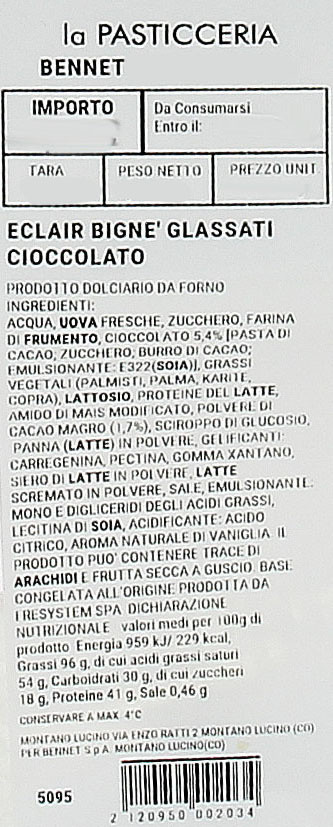 Eclair Bigne' Glassati Cioccolato - Foto 3