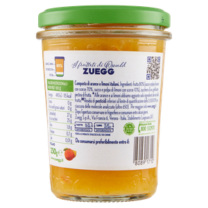 Composta Di Agrumi Italiani 100% Da Frutta Zero Residui Zuegg - Foto 3