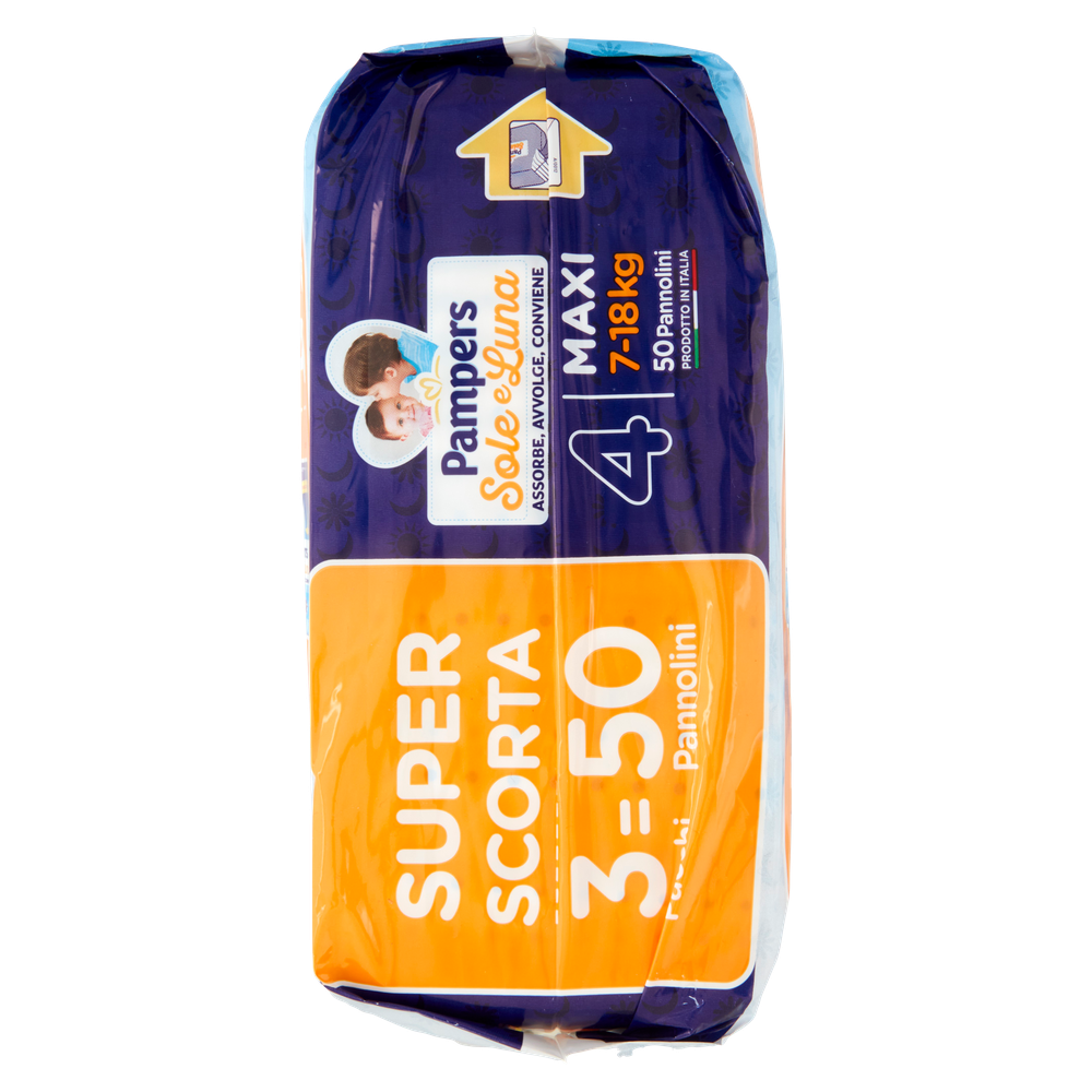 Pannolini Pampers Sole & Luna Maxi Pz 50 - Foto 2