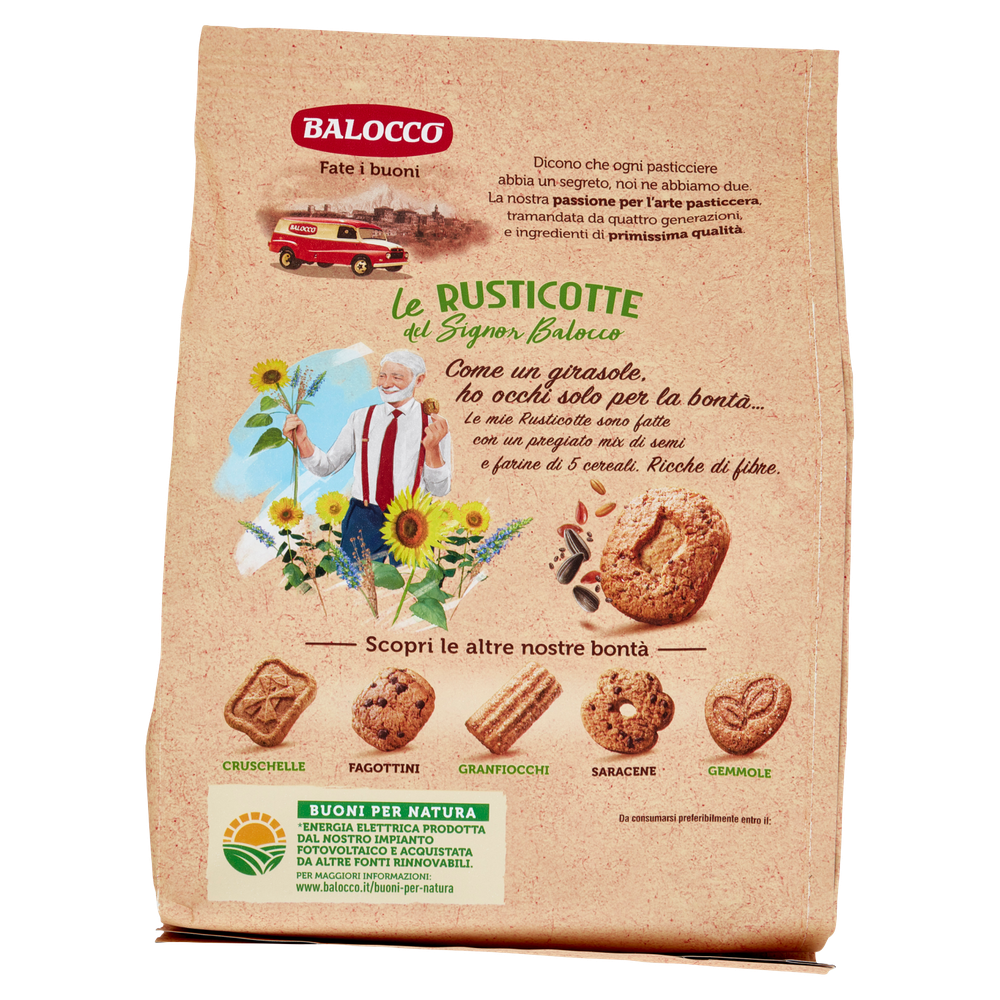 Biscotti Frollini Rusticotte Con Cereali E Semi Balocco - Foto 3