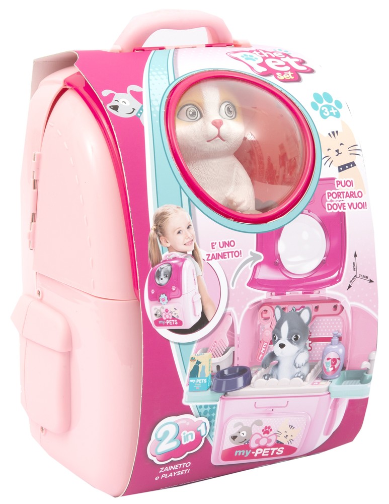 Zainetto 2in1 Con Gatto - Foto 1