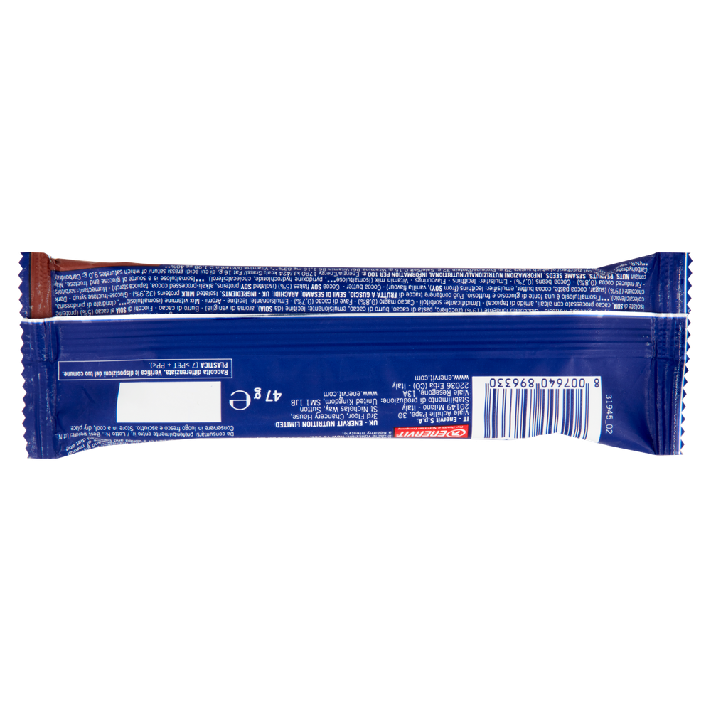 Enervit, Protein 32% Triple Chocolate, Enervit Protein Bars, 15