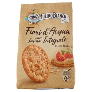 Cracker Fiori D'acqua Integrali Mulino Bianco - Foto 1