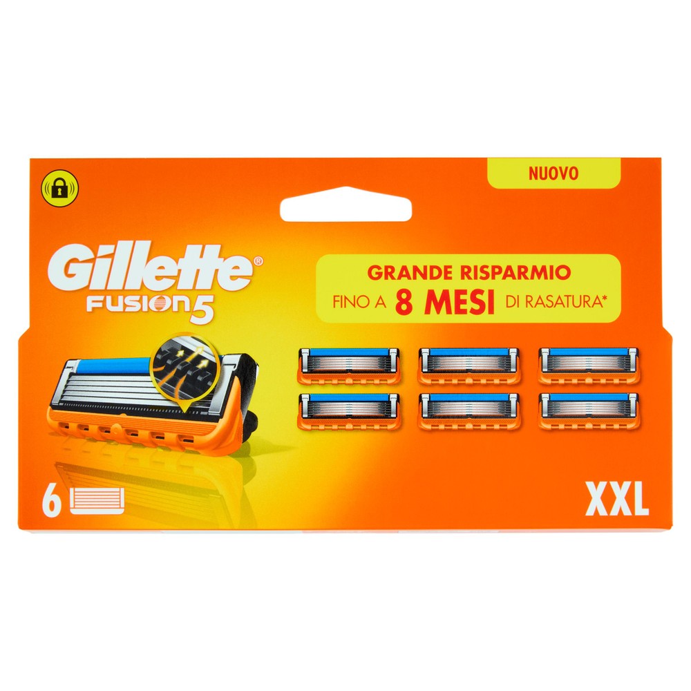 6 Ricariche Lame Fusion5 Gillette - Foto 1