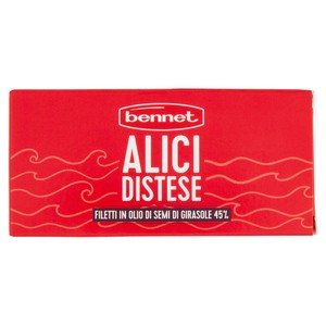 Alici Distese In Scatola In Olio Di Semi Di Girasole Bennet - Foto 1