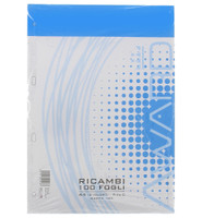 Ricambi A4 Rigature C 100 Fogli Perforati, 100 Gr. Ricambi A4 Rigature C 100 Fogli Perforati, 100 Gr.