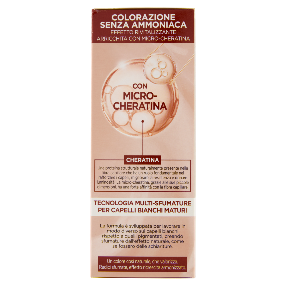 Creme Colorazione Senza Ammoniaca 7.31 Biondo Naturale Ambra - Foto 2