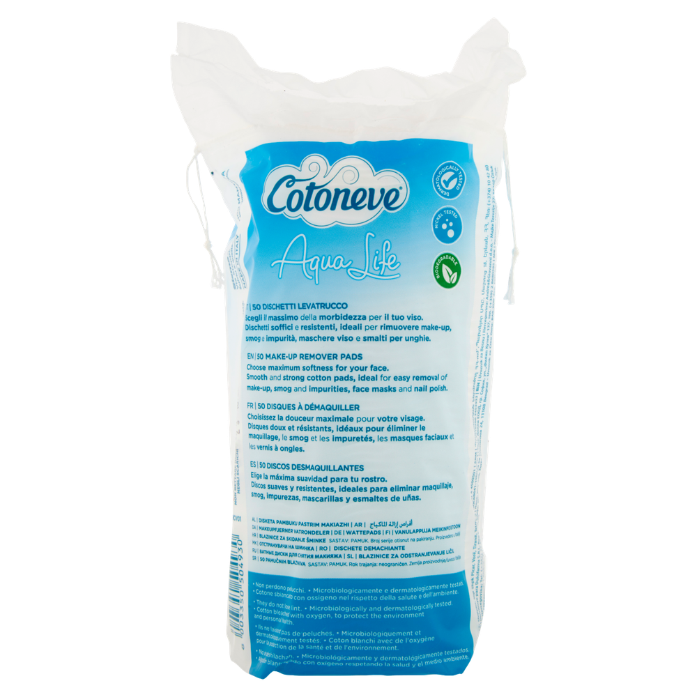 Dischetti Levatrucco Maxi Aqualife Cotoneve Conf. Da 50 - Foto 3