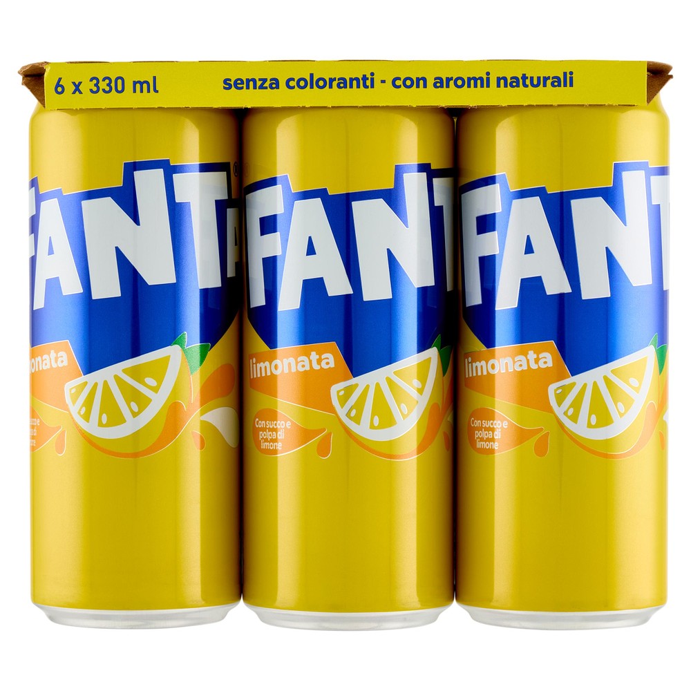 Fanta Limonata 330x6 - Foto 1