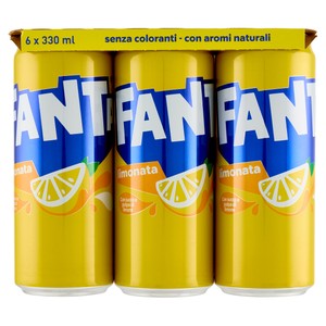 Fanta Limonata 330x6 - Foto 1