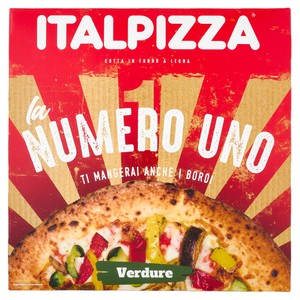 Pizza Farcita Con Verdure Grigliate Condite. Surgelata - Foto 1