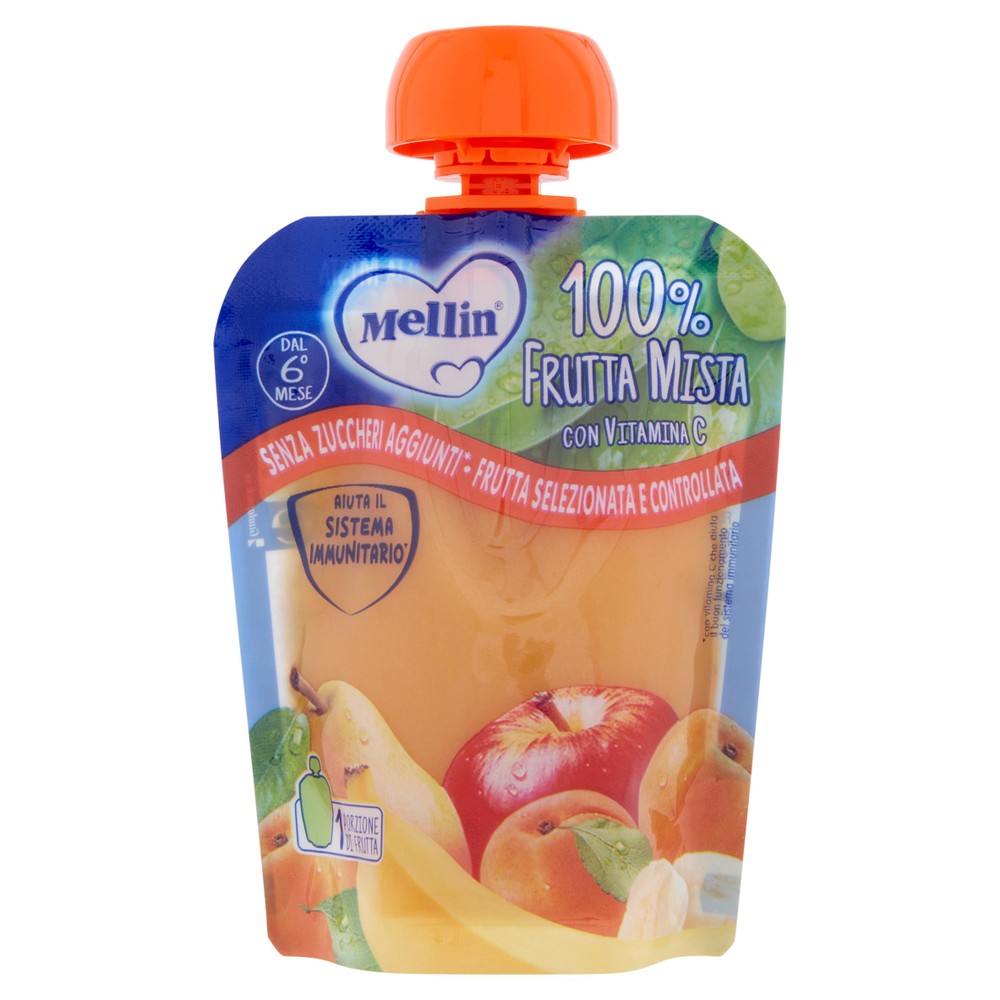 Pouch Frutta Mista Mellin