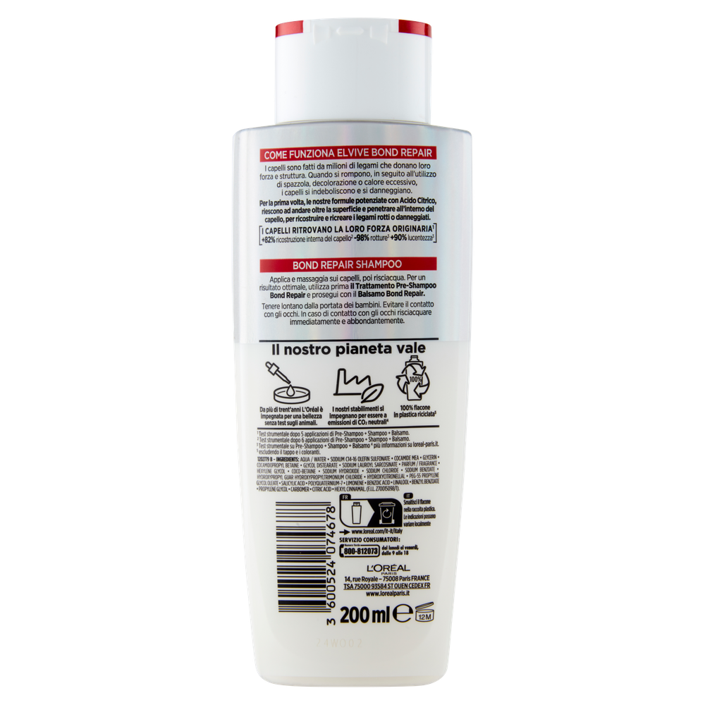 Shampoo Bond Repair Elvive - Foto 3