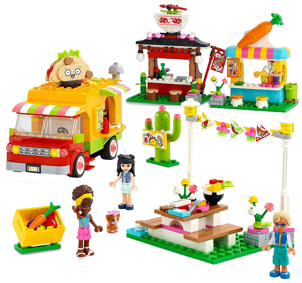 Il Mercato Dello Street Food Lego Friends +6 Anni