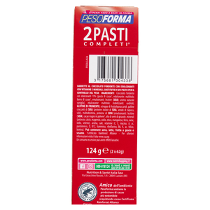 Pesoforma Barrette 2 Pasti Low Sugar Fondente Crunchy 2x62g - Foto 3