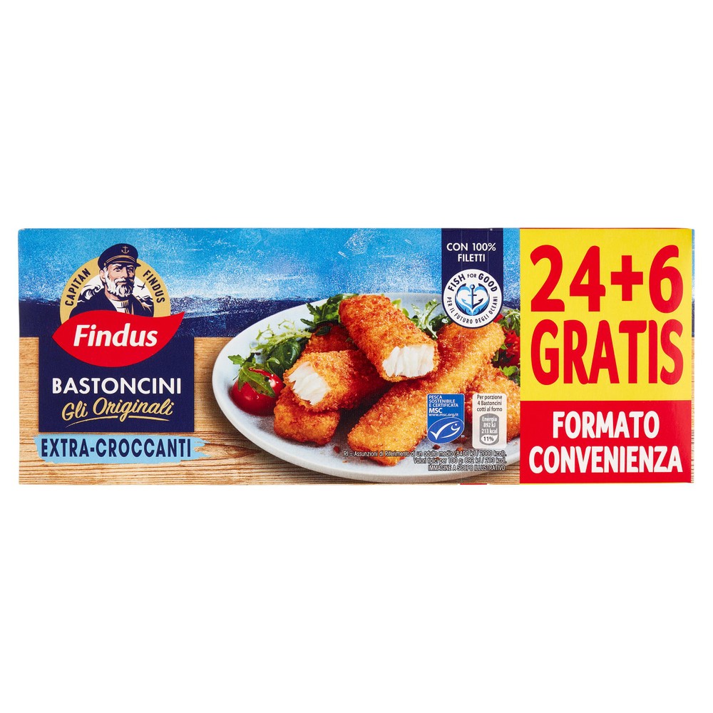 Bastoncini Capitan Findus Conf. Da 24+6 - Foto 1