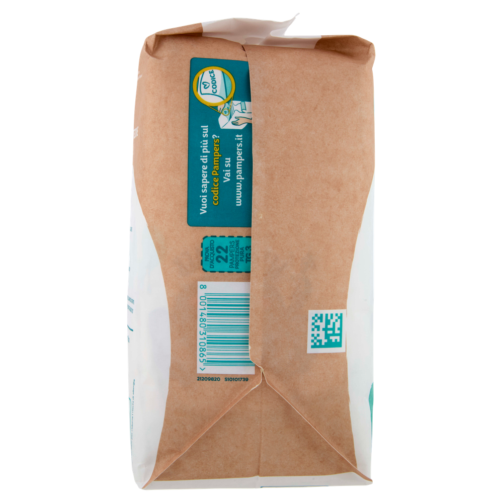 Pannolini Protezione Pura, Taglia 3 Midi (4-9 Kg) Pampers - Foto 2