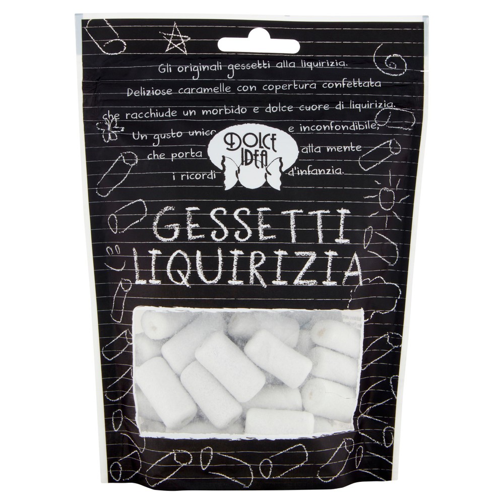 Caramelle Confettate Gessetti Alla Liquirizia Dolce Idea - Foto 1