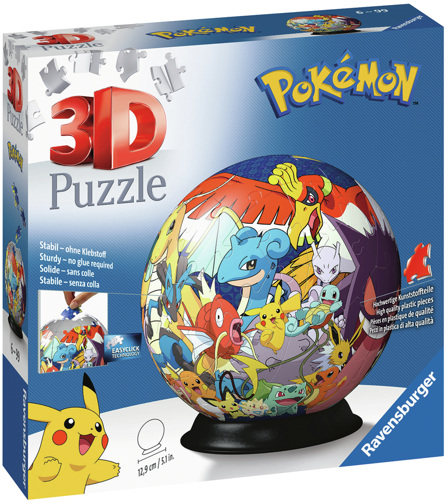 Puzzleball 3d Pokemon Ravensburger