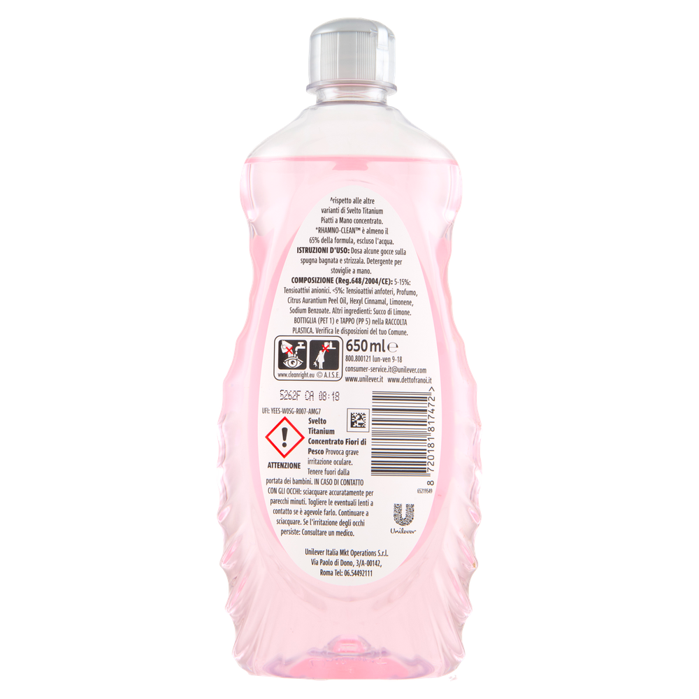 Detergente Concentrato Per Stoviglie Fiori Di Pesco Svelto - Foto 3