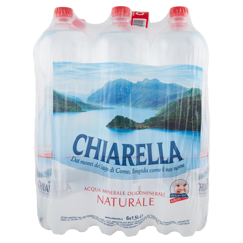 Acqua Naturale Chiarella 6x1,5l - Foto 3
