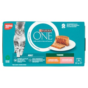 Alimento Umido Gatto Bifensis Pollo Salmone Purina One Conf.Da 4 - Foto 1