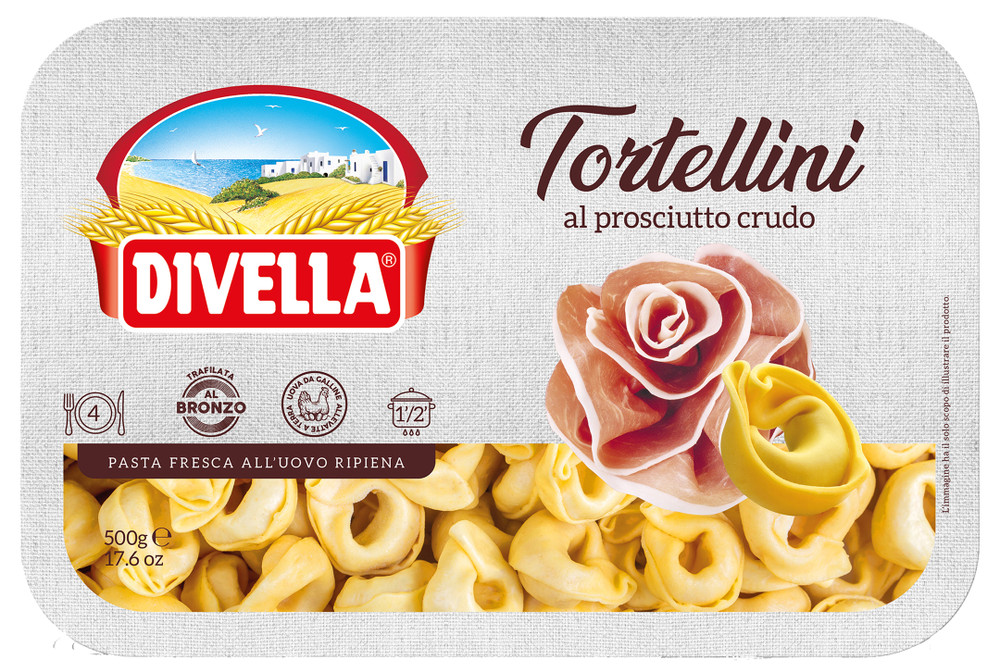 Tortellini Al Prosciutto Crudo Divella - Foto 1