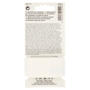 5 Telette Adesive Per Orli Con Carta Di Protezione Mm.30 X Mt.5 Prym - Foto 3