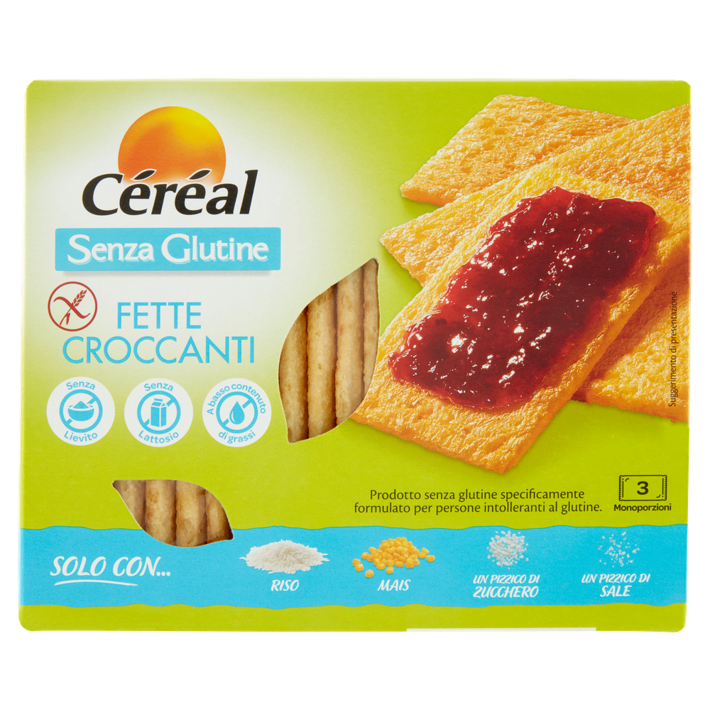 Fette Croccanti Senza Glutine Cereal - Foto 1