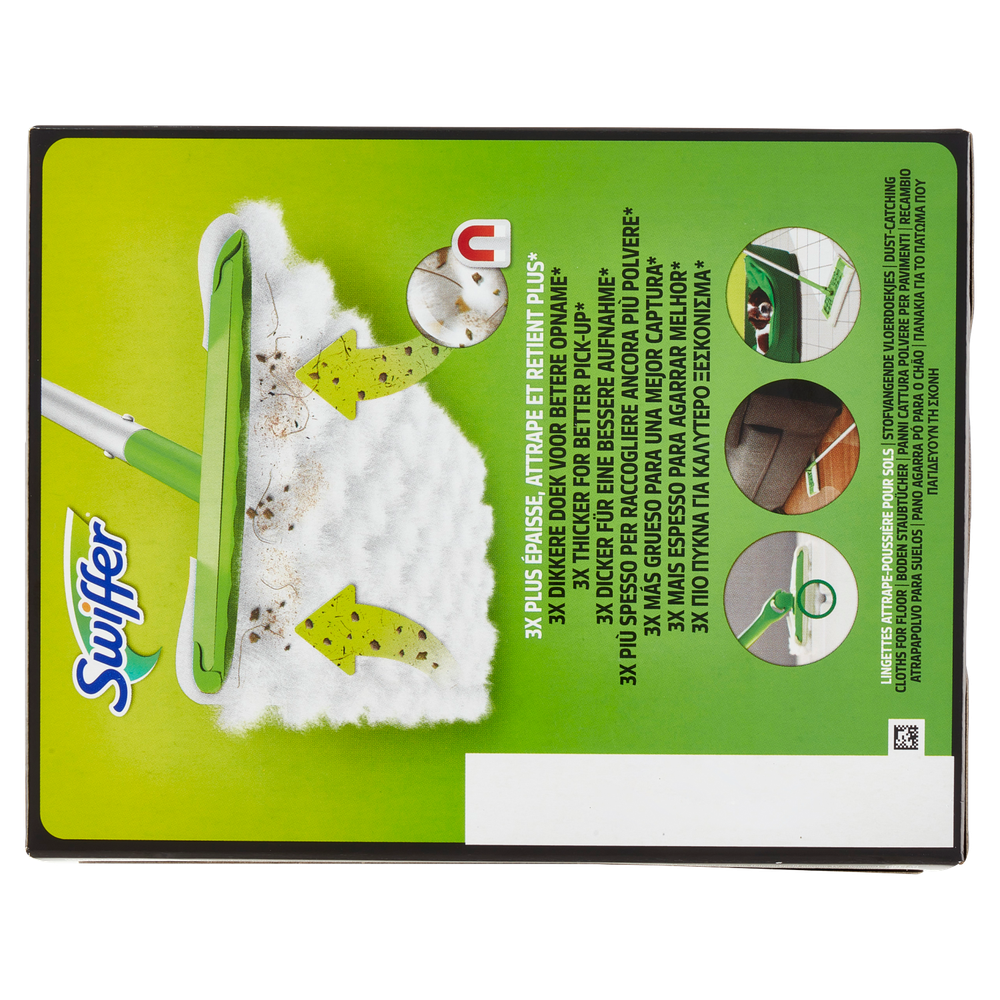 7 Ricambi Panni Cattura Polvere 3d Per Scopa Pavimenti Swiffer - Foto 3