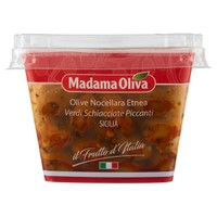 Olive Verdi Schiacciate Piccanti Nocellara Etnea Olive Verdi Schiacciate Piccanti Nocellara Etnea