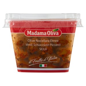 Olive Verdi Schiacciate Piccanti Nocellara Etnea Madama Oliva - Foto 1