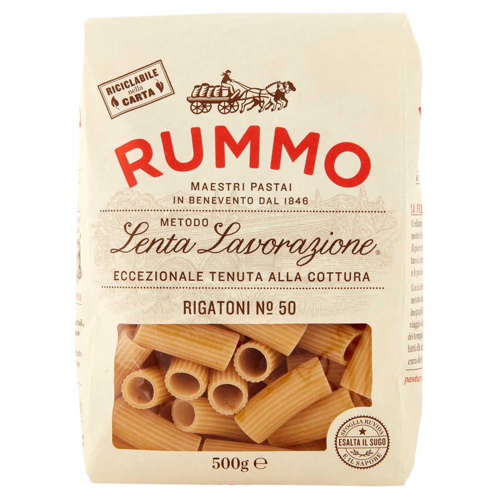 Pasta Rigatoni N.50 Rummo - Foto 1