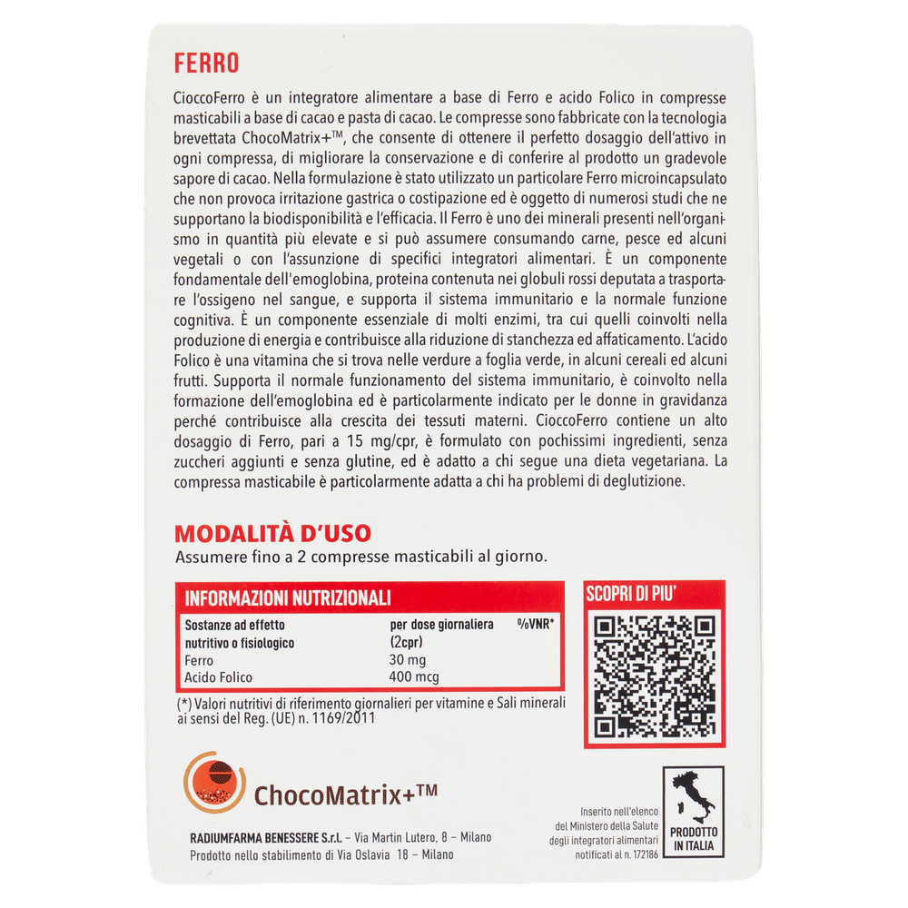 Cioccoferro Dietaprogram Radiumfarma - Foto 3