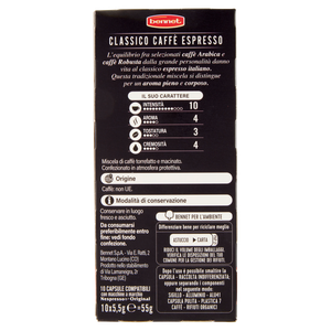 Caffè Espresso Classico In Capsule Compatibili Nespresso10pz Bennet - Foto 3