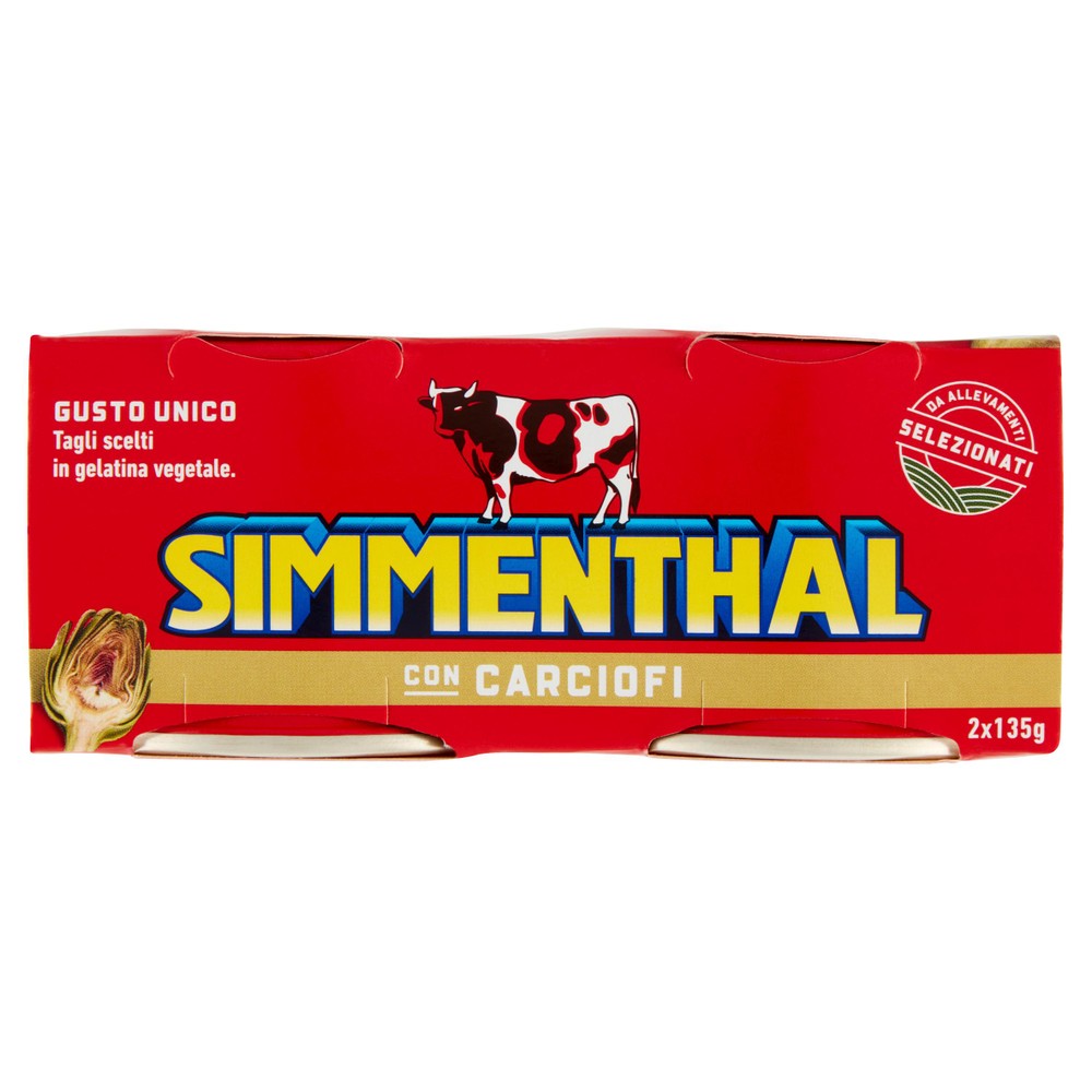 Carne In Scatola Con Carciofi 2x135g Simmenthal - Foto 1